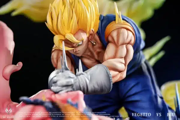 Dragon Ball WL Studio Vegito Vs Buu Resin Statue 4