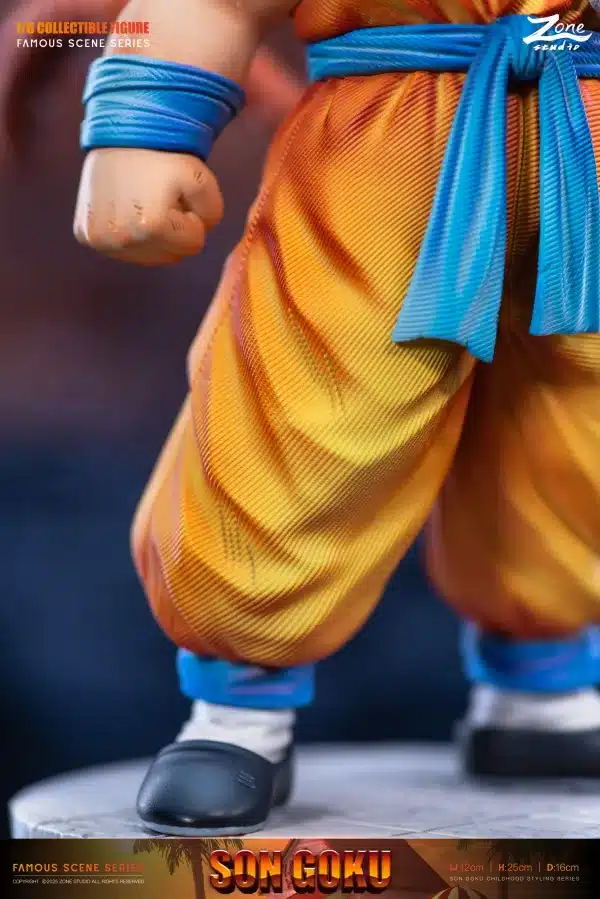 Dragon Ball Zone Studio Childhood Son Goku Resin Statue 3