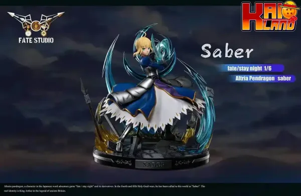 Fate Stay Night Fate Studio Saber Resin Statue 1