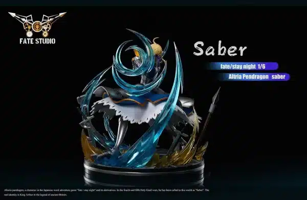 Fate Stay Night Fate Studio Saber Resin Statue 2