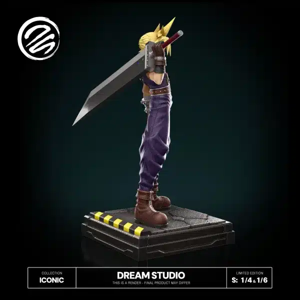 Final Fantasy Dream Studio Cloud Resin Statue 8 1