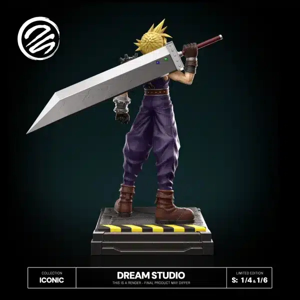 Final Fantasy Dream Studio Cloud Resin Statue 9 1