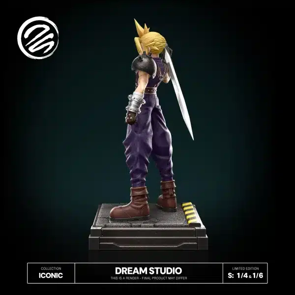 Final Fantasy Dream Studio Cloud Resin Statue 99 1