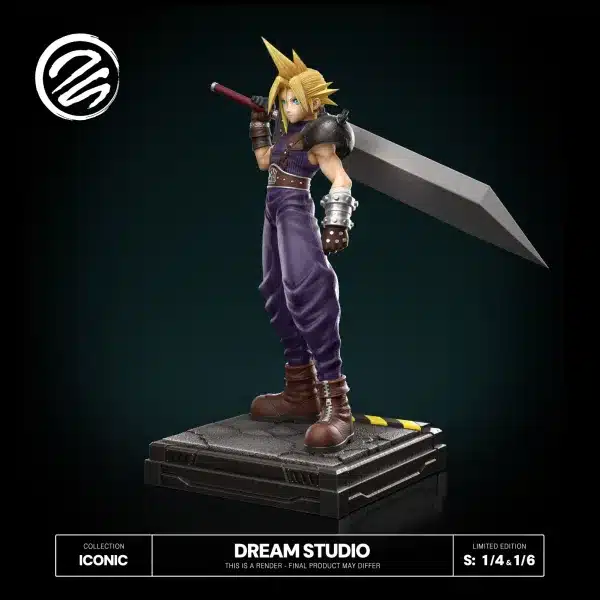 Final Fantasy Dream Studio Cloud Resin Statue 999 1