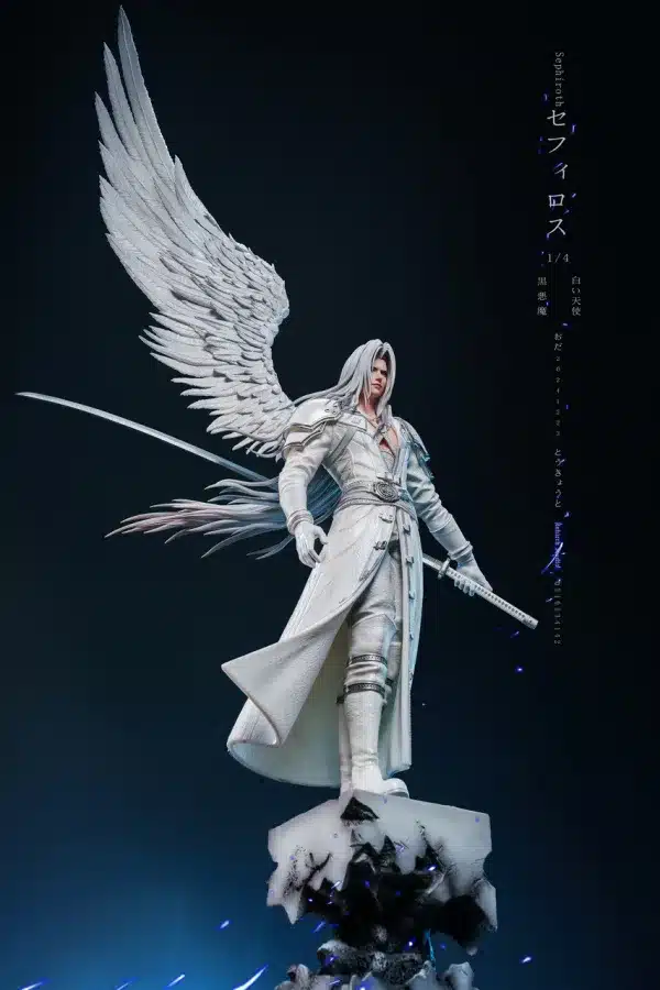 Final Fantasy VII Rebirth Studio Sephiroth Resin Statue 3