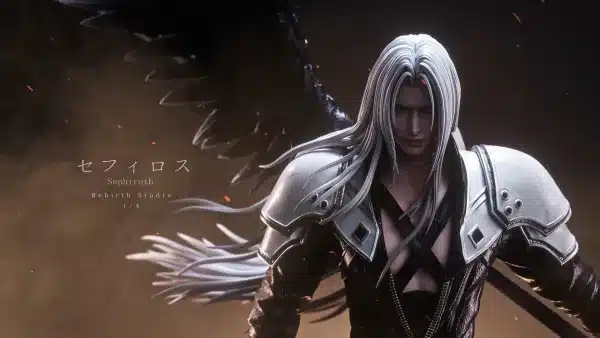 Final Fantasy VII Rebirth Studio Sephiroth Resin Statue 5