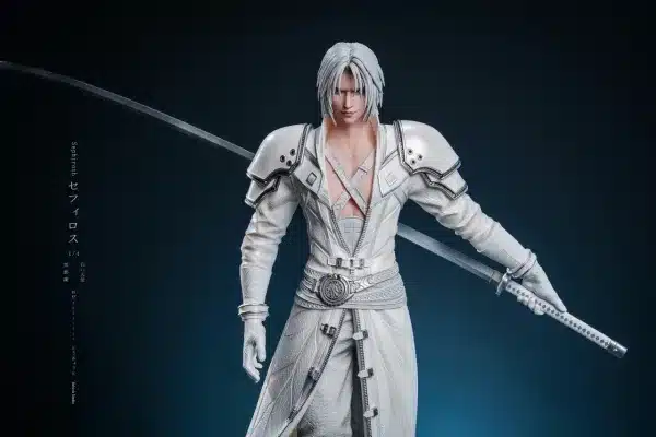 Final Fantasy VII Rebirth Studio Sephiroth Resin Statue 6