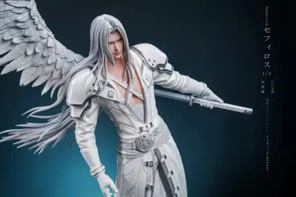 Final Fantasy VII Rebirth Studio Sephiroth Resin Statue 7