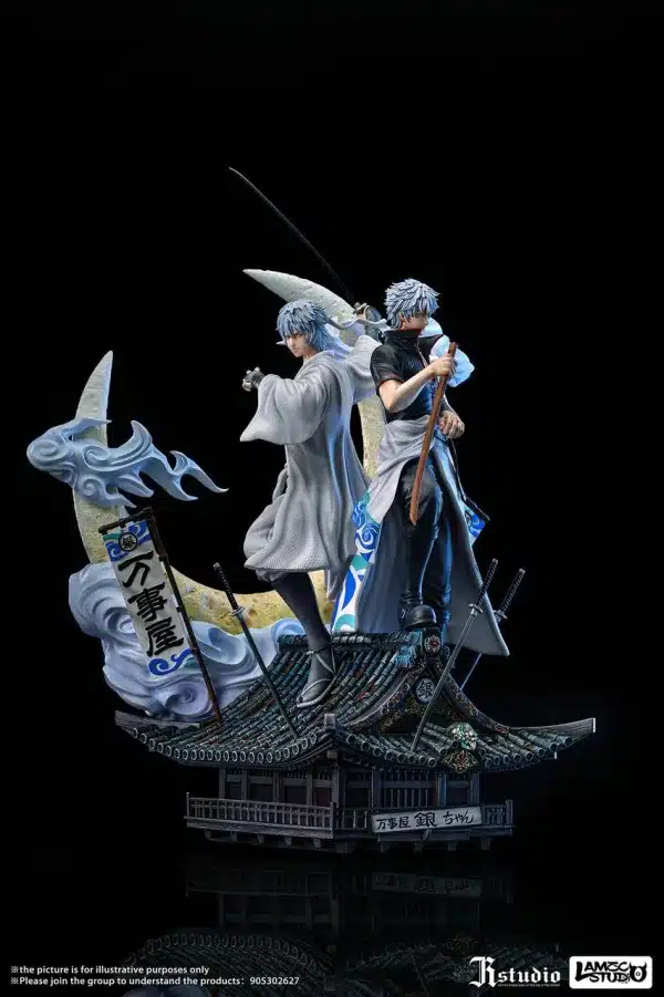 Gintama Lamzc Studio JR Studio Sakata Gintoki Resin Statue 2