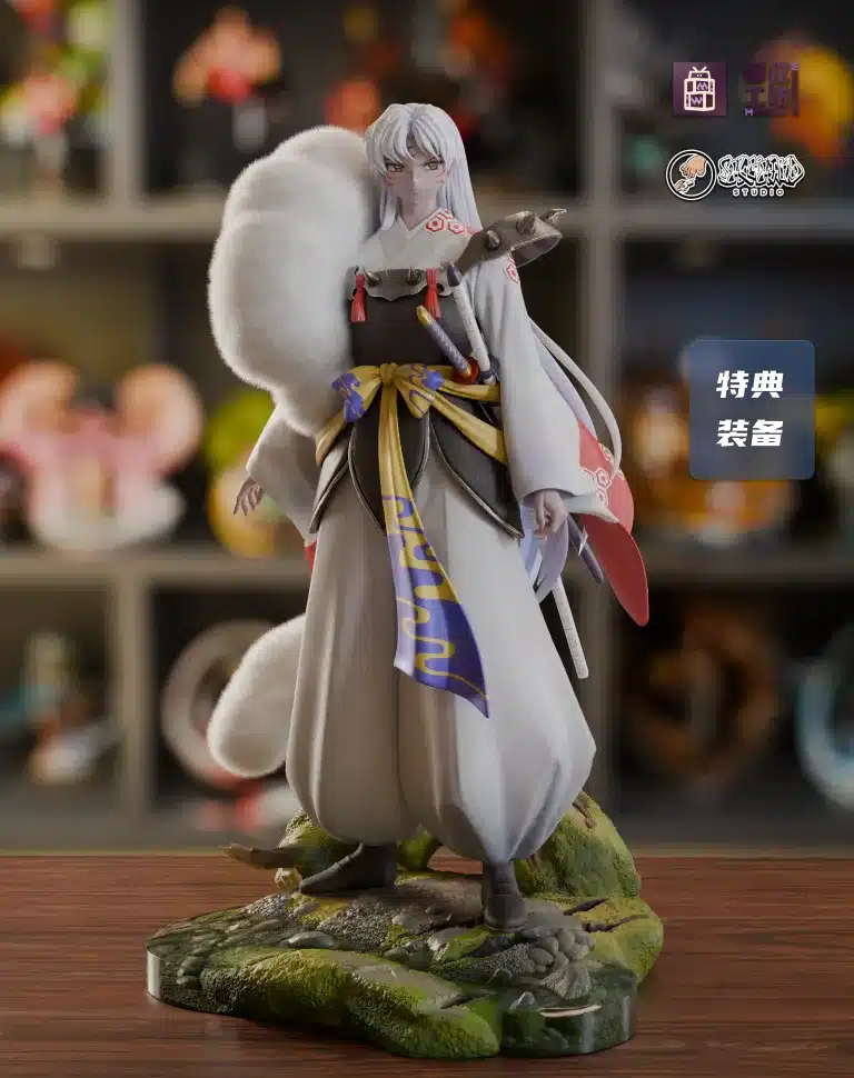 Inuyasha Memory Workshop Studio x Showhand Studio Sesshomaru Resin Statue 1