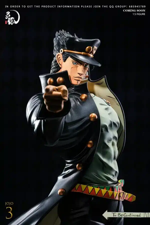 JoJos Bizarre Adventure Ling Hu Studio Jotaro Kujo Resin Statue - Image 3