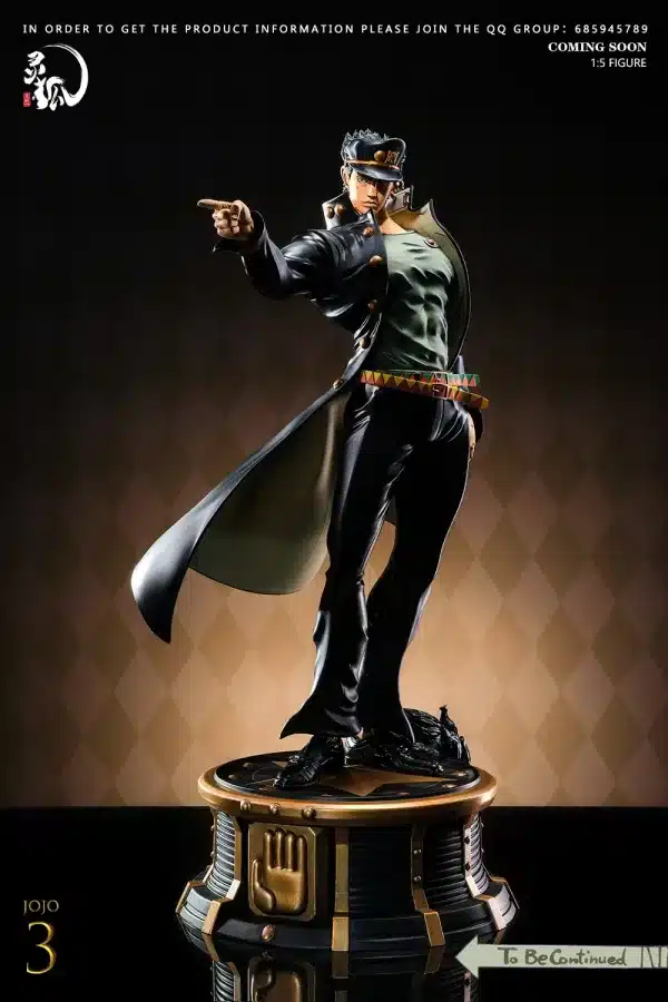 JoJos Bizarre Adventure Ling Hu Studio Jotaro Kujo Resin Statue - Image 5