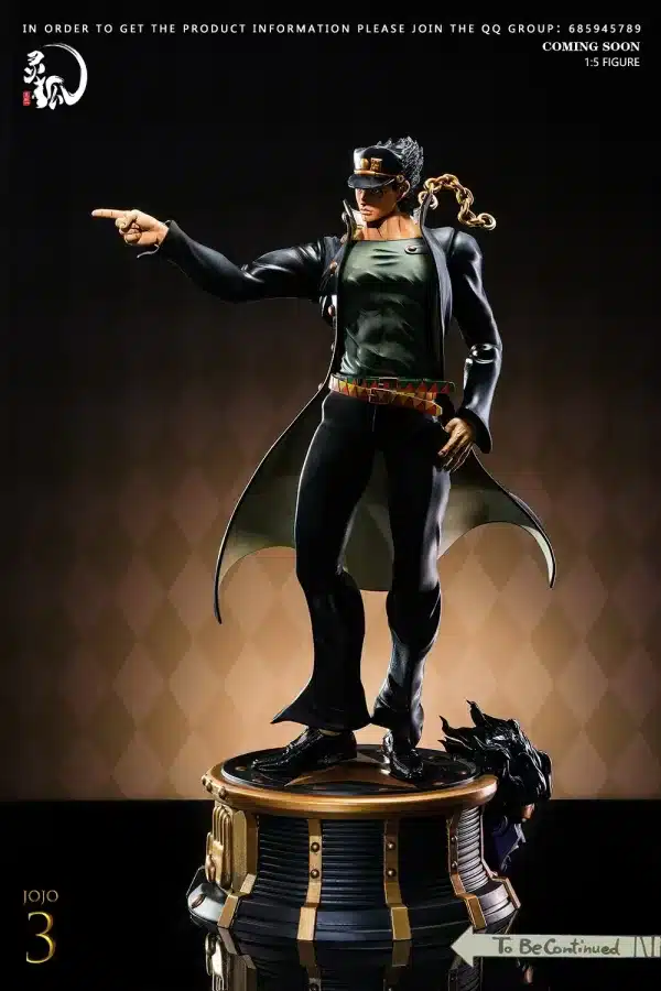 JoJos Bizarre Adventure Ling Hu Studio Jotaro Kujo Resin Statue - Image 6