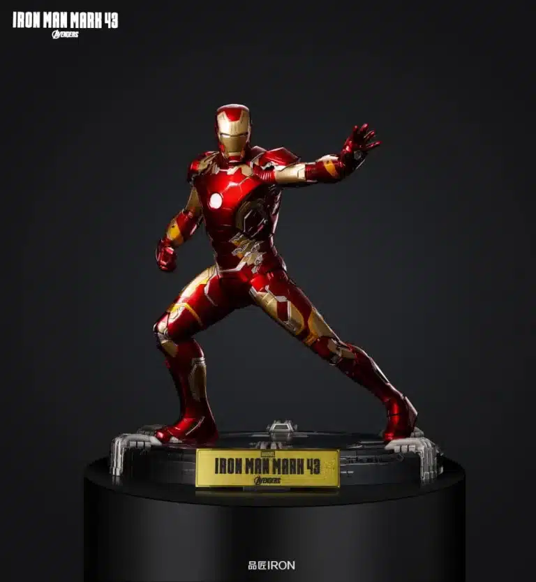 Marvel Pin Jiang Iron Studio Iron Man Mark 43 Resin Statue 1