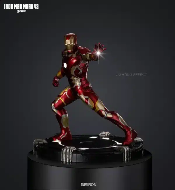 Marvel Pin Jiang Iron Studio Iron Man Mark 43 Resin Statue 2