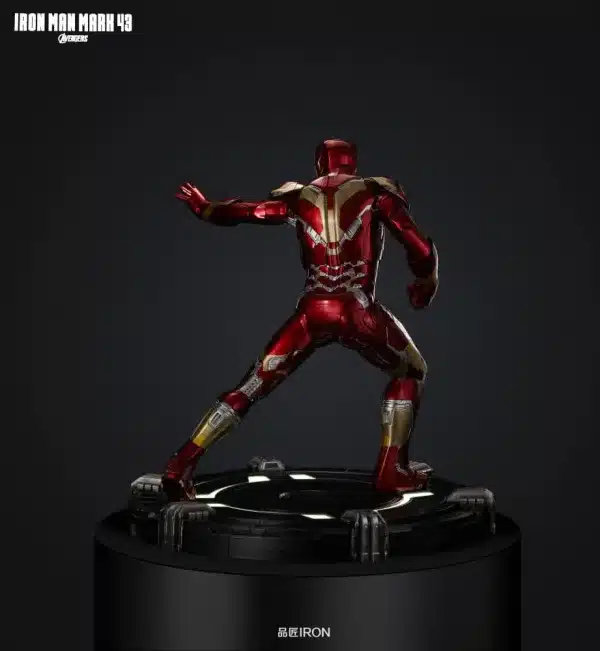 Marvel Pin Jiang Iron Studio Iron Man Mark 43 Resin Statue 3