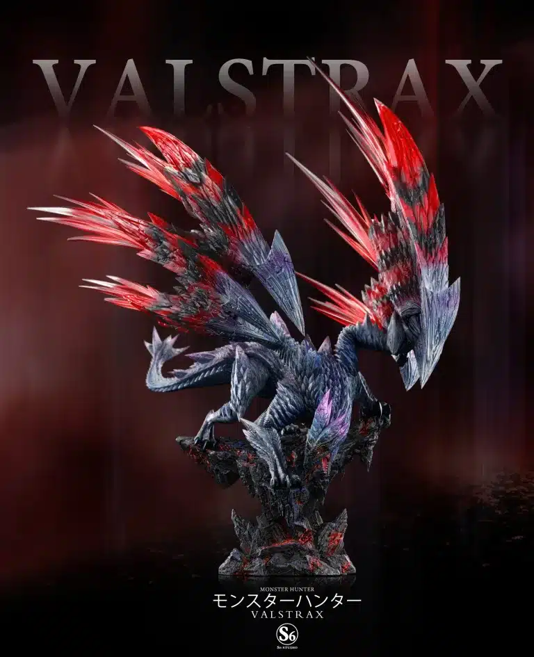 Monster Hunter S6 Studio Valstrax Resin Statue 1