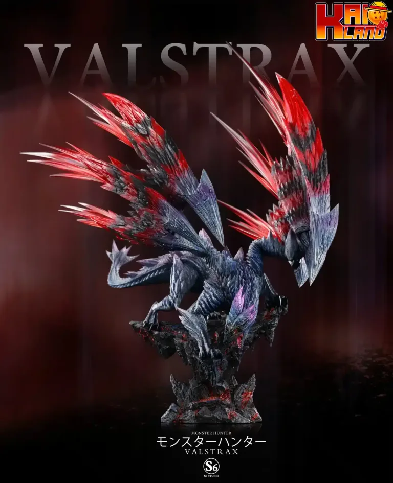 Monster Hunter S6 Studio Valstrax Resin Statue 1 scaled