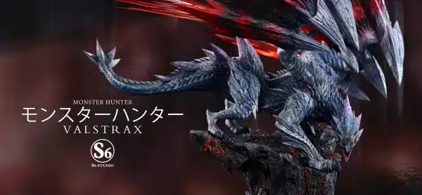 Monster Hunter S6 Studio Valstrax Resin Statue 5