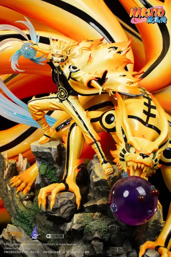 Naruto Pickstar Studio Naruto Kurama Licensed Resin Statue 3