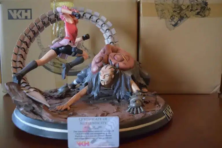 Naruto VKH Studio Sakura Vs Sasori Resin Statue 1