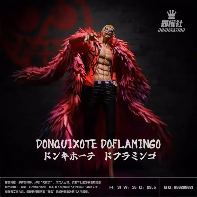 One Piece Domination Studio Donquixote Doflamingo Resin Statue 1