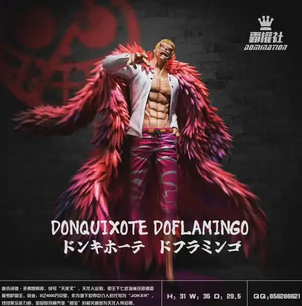 One Piece Domination Studio Donquixote Doflamingo Resin Statue 2