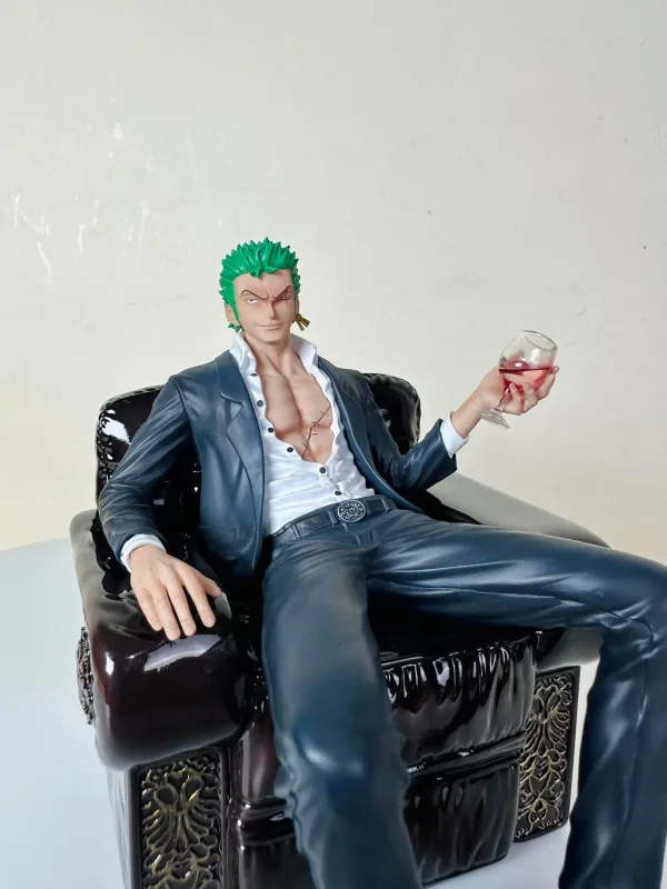 One Piece IN Studio x IU Studio Suit Thug Roronoa Zoro Resin Statue 2 1