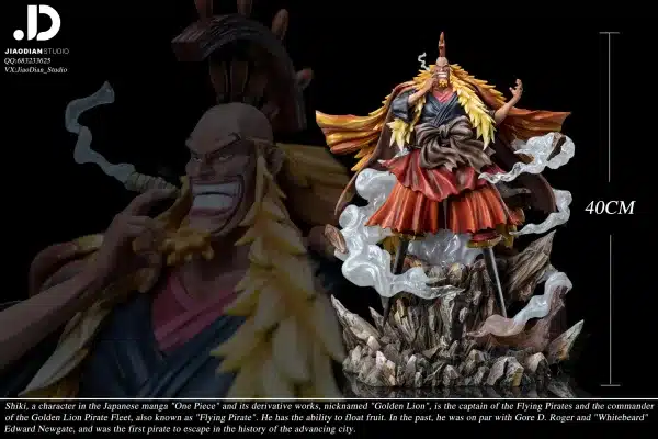 One Piece Jiao Dian Studio Shiki Resin Statue - Image 5