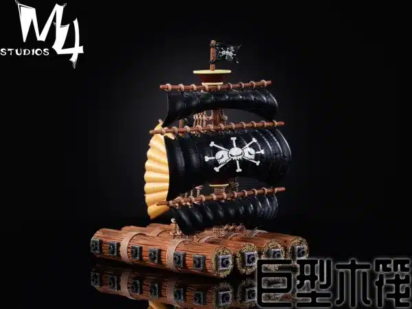 One Piece M4 Studio Kurohige Ship Resin Statue 2