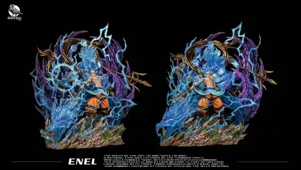 One Piece Raven Studio Enel Resin Statue 1