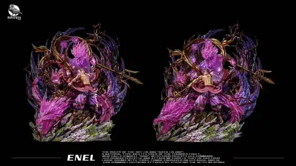 One Piece Raven Studio Enel Resin Statue 2