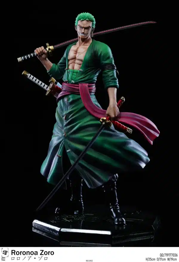 One Piece Spk Studio Roronoa Zoro Resin Statue 1