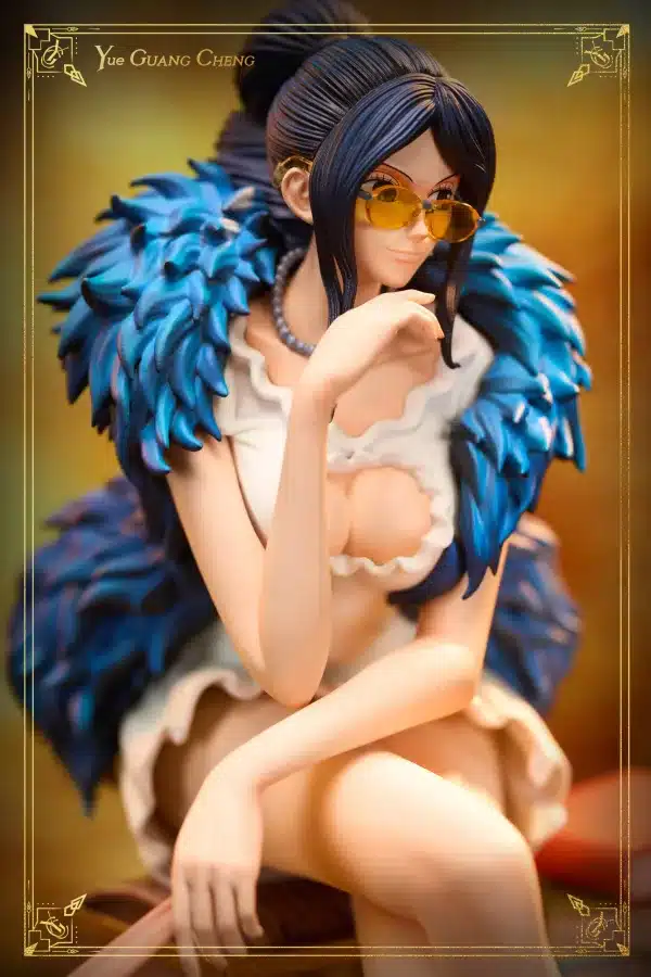 One Piece Yue Guang Cheng Studio Nico Robin Film Gold Resin Statue 4