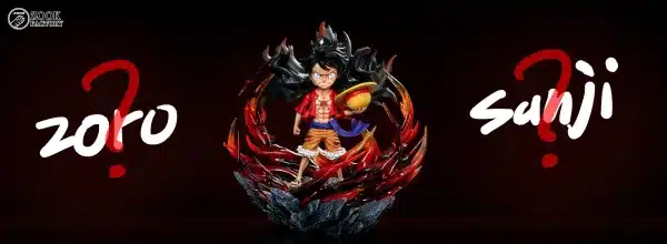 One Piece Zook Factory Studio Luffy Straw Hat Pirates Resin Statue 3