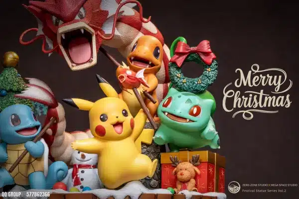 Pokemon Zero Tribe Studio New Year and Christmas Resin Statue 4