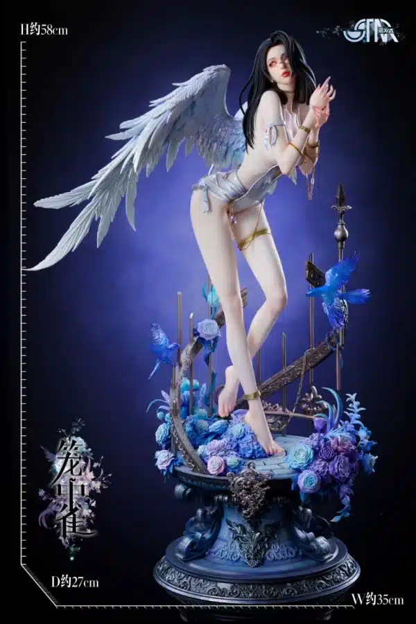 STAREXVA Studio Caged Bird Resin Statue