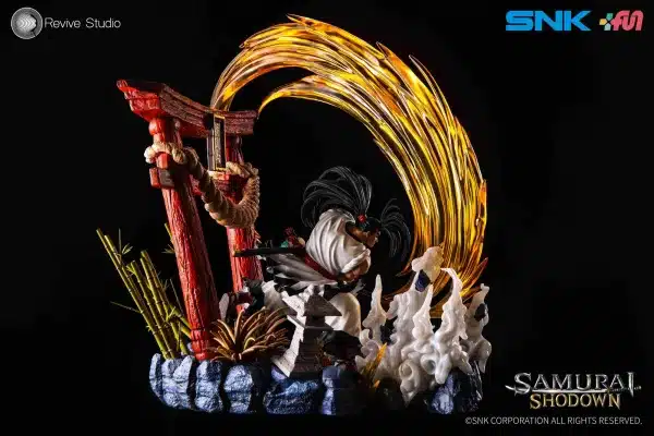 Samurai Shodown Revive Studio Haohmaru Licensed Resin Statue 4