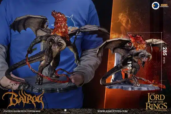 The Lord of the Rings Asmus Toys Balrog PVC 3