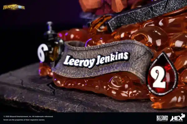 World of Warcraft HEX Collectibles Leeroy Jenkins Licensed Resin Statue 999