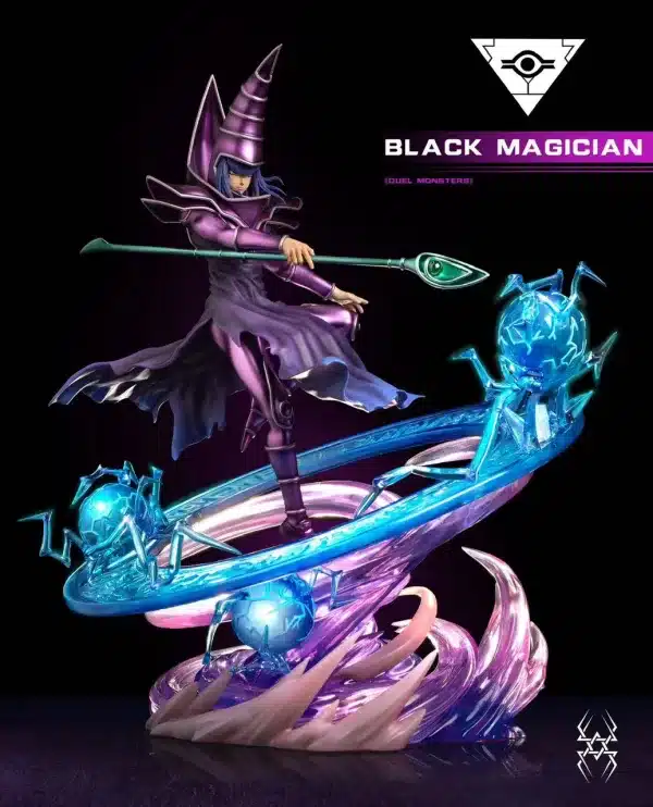 YuGiOh YU Studio Black Magician Resin Statue 1