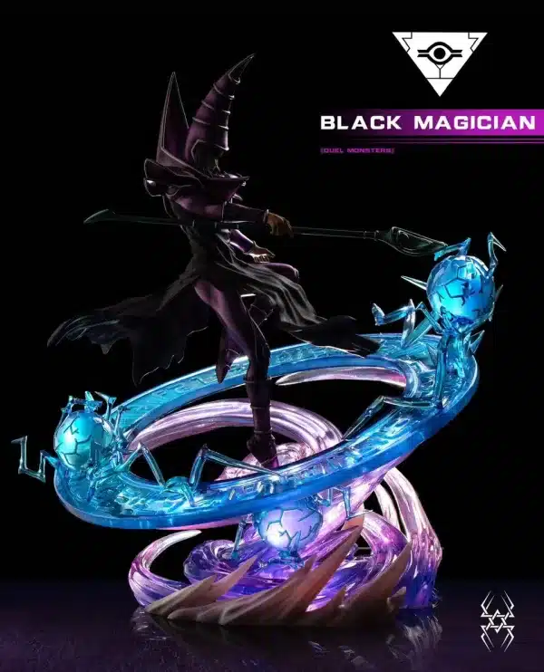 YuGiOh YU Studio Black Magician Resin Statue 2