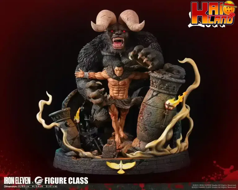 Berserk Iron Eleven x Figure Class Nosferatu Zodd Resin Statue 1