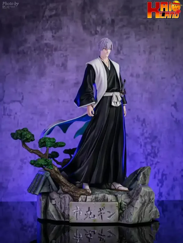 Bleach Zodiakos Studio Ichimaru Gin Licensed Resin Statue