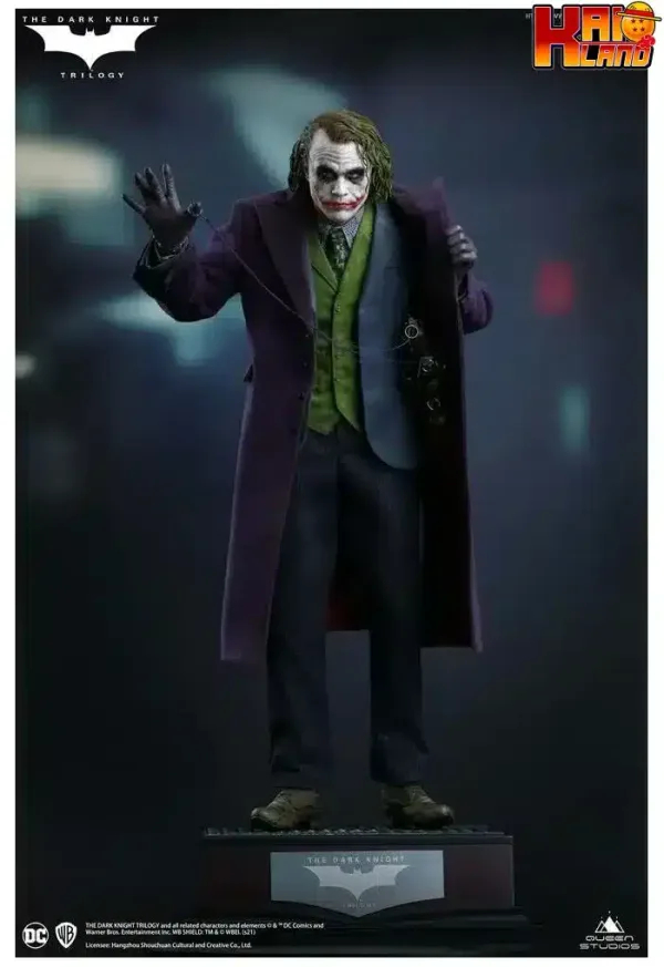 DC Queen Studio The Dark Knight Heath Ledger Joker Licensed Resin Statue 1