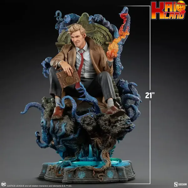 DC Sideshow John Constantine Just Another Exorcism Hangover Licensed Resin Statue 1