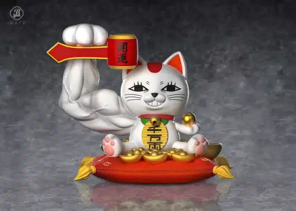 Dandadan BBSD Studio Violent Fortune Cat Turbo Granny Resin Statue 2