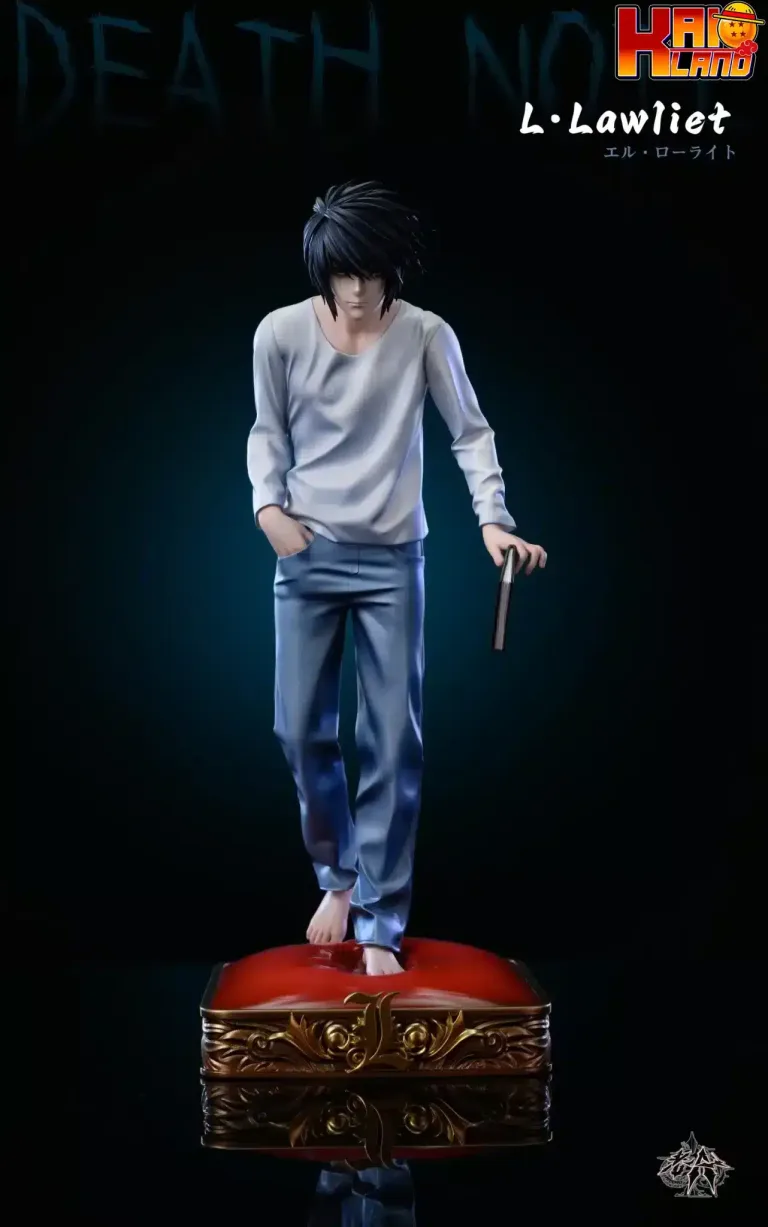 Death Note LaoA Studio Standing L Lawliet Resin Statue 1 scaled