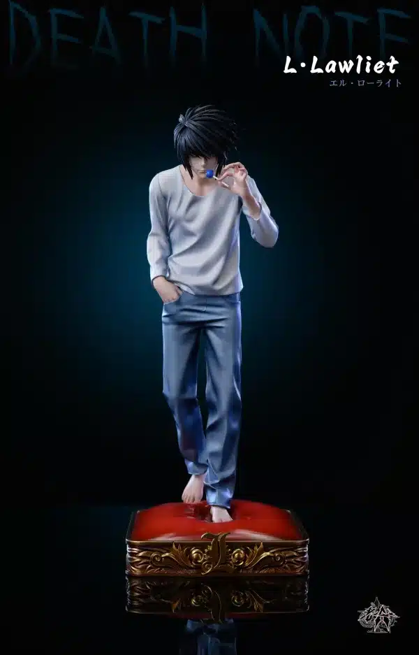 Death Note LaoA Studio Standing L Lawliet Resin Statue 3