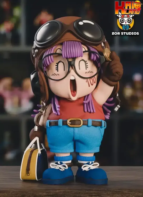 Dr Slump ZOR Studio Arale Backpack Resin Statue 1